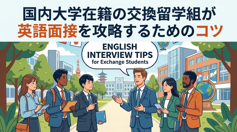 国内大学在籍の交換留学組が英語面接を攻略するためのコツ