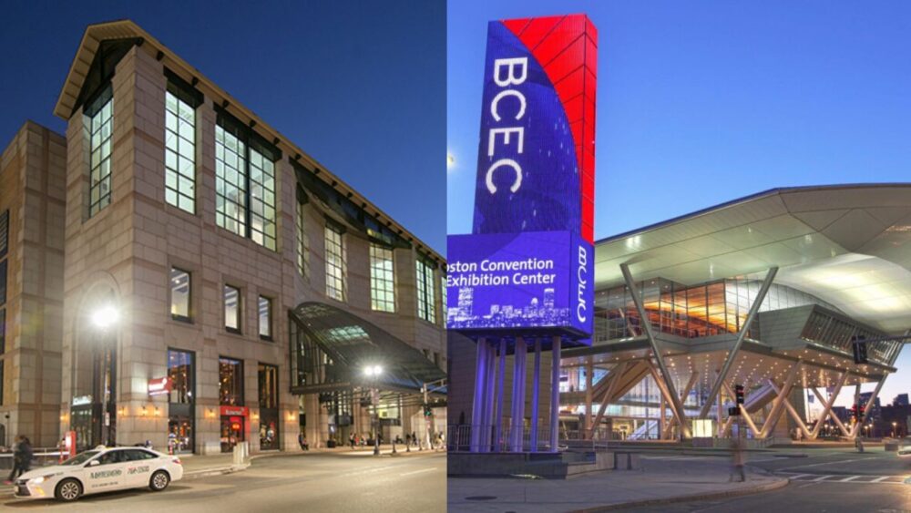 ボストンキャリアフォーラムの対面開催の会場はBECEかハインツコンベンションセンターのどちらか。2025年はBCECで開催予定！
